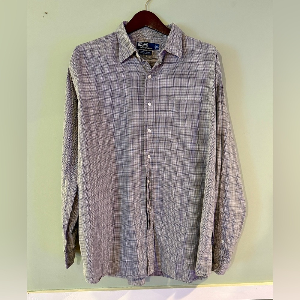 Rare and classic Polo Ralph Lauren Lowell Sport Button-Down Shirt XXL